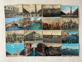 16 AK Venedig Venezia, alle ungelaufen