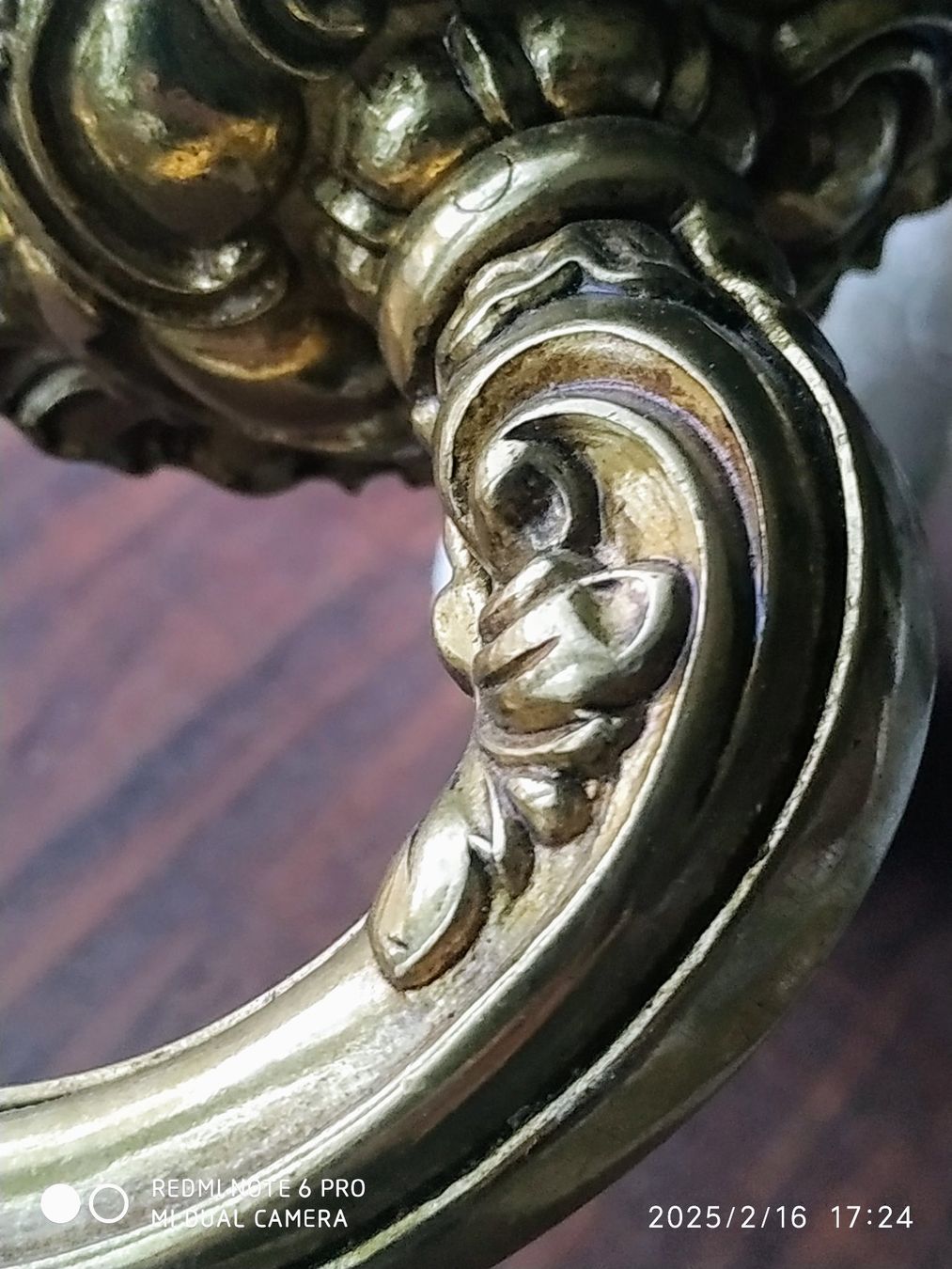 Lampade: Jugendstil Wandlampe Leuchte wunderschön ziseliert Messing – Usato da Gelterkinden venduto da Luusmaiteli 6