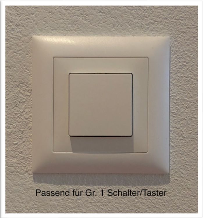 Philips Hue Tap Dial Switch Halterung EDIZIO due 2er Rahmen 9
