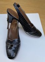 Lutomirsky Pumps mit Riemchen Leder schwarz Grösse 7,5 ( 38