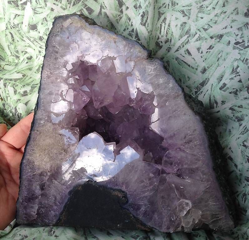 Minerali & Pietre curative: géode améthyste brésil, 4,7kg – Usato da Vevey venduto da zabounetta 2