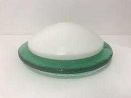 Cenedese Vetri Murano Glas Wand- Deckenleuchte 70er Jahre