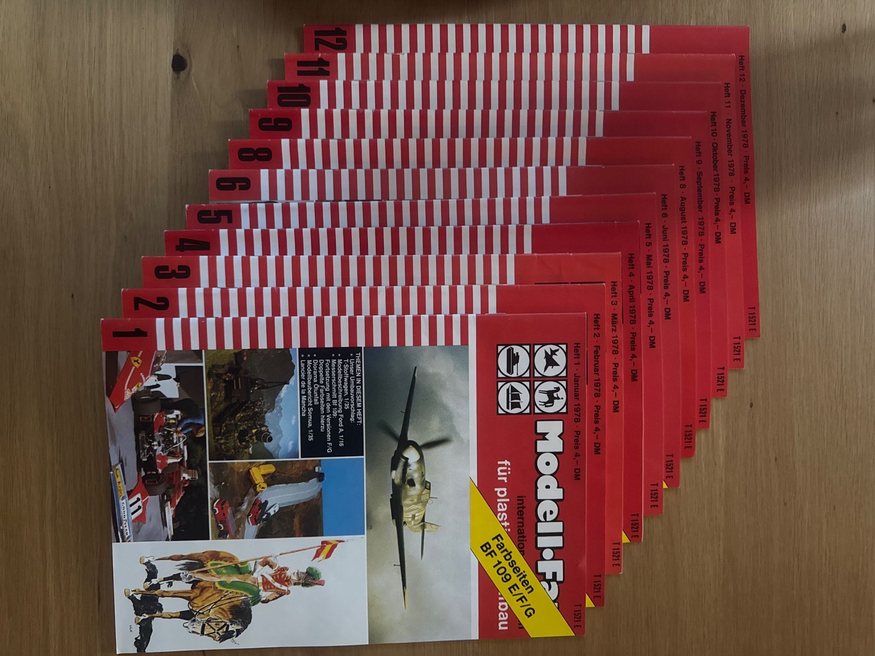 Zeitschriften & Magazine: Modell Fan Magazin 11 Hefte 1978 – Gebraucht aus Rudolfingen von CardsAndMore