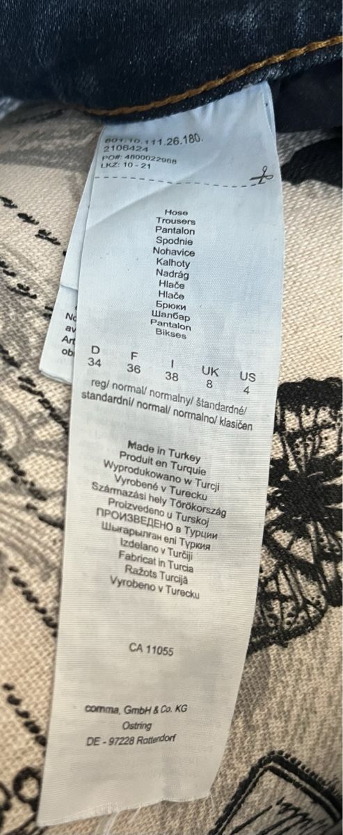 Comma Jeans: Jeans von comma Grösse 34/36 – Usato da Aarburg venduto da Petite-closet-Loop 4