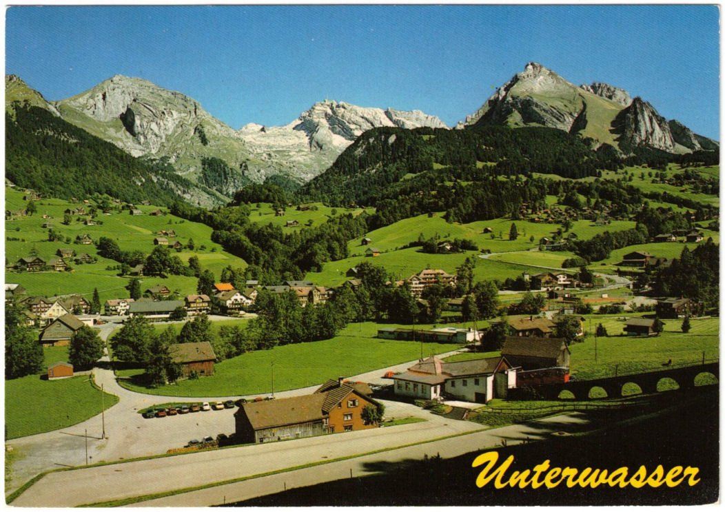 Cartoline postali: Unterwasser - Standseilbahn Iltios – Usato da Binningen venduto da Mountainrider