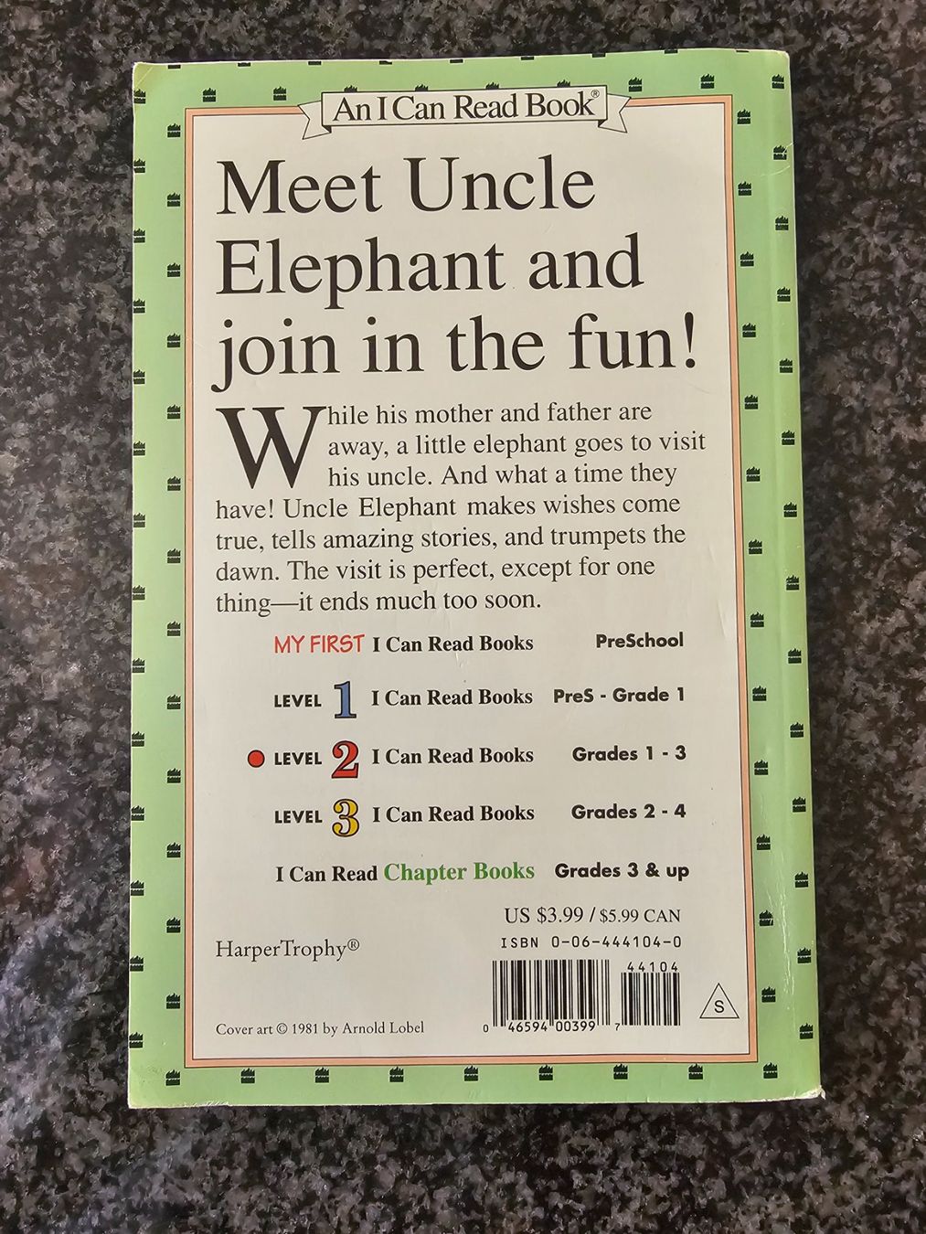 Bücher: Uncle Elephant - I can read book level 2 – Gebraucht aus Gland von Vee_0 2
