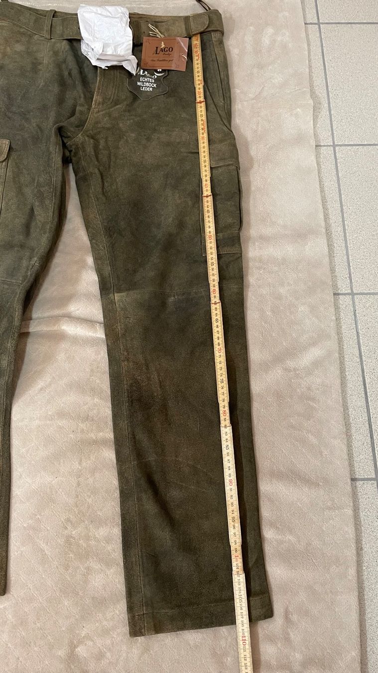 Pantaloni: Wildlederhose Grösse 54 / Neu / Originalverpackt – Nuovo e nell'imballaggio originale da Bremgarten AG venduto da Schussi 3