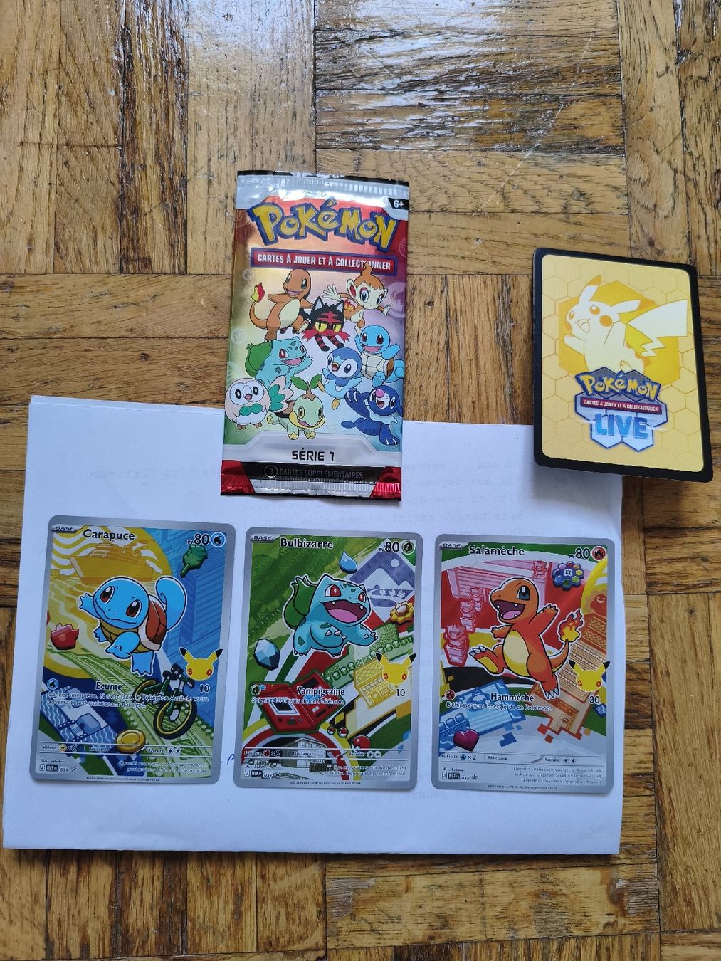 Pokémon Carte collezionabili: pokemon 30th kanto first partner séries 1 FR – Usato da le locle venduto da nma_vq52