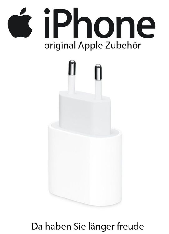 Original Apple iPhone 14 / 13 / 12 Power Adapter 20W USB‑C Kaufen auf
