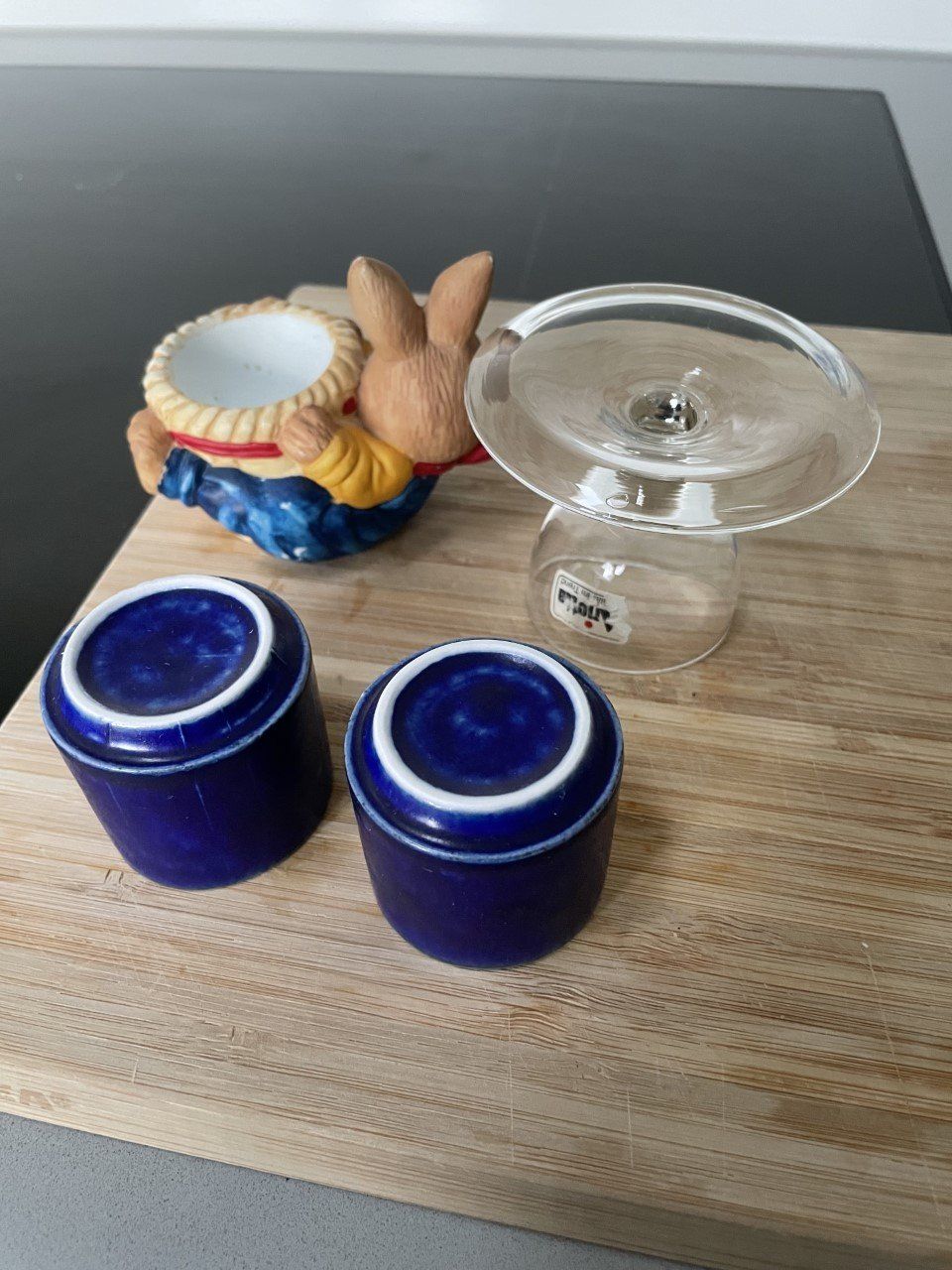 Altre Stoviglie: Eierbecher verschiedene Formen und Material ab 1.- – Usato da Winkel venduto da Kade50 1