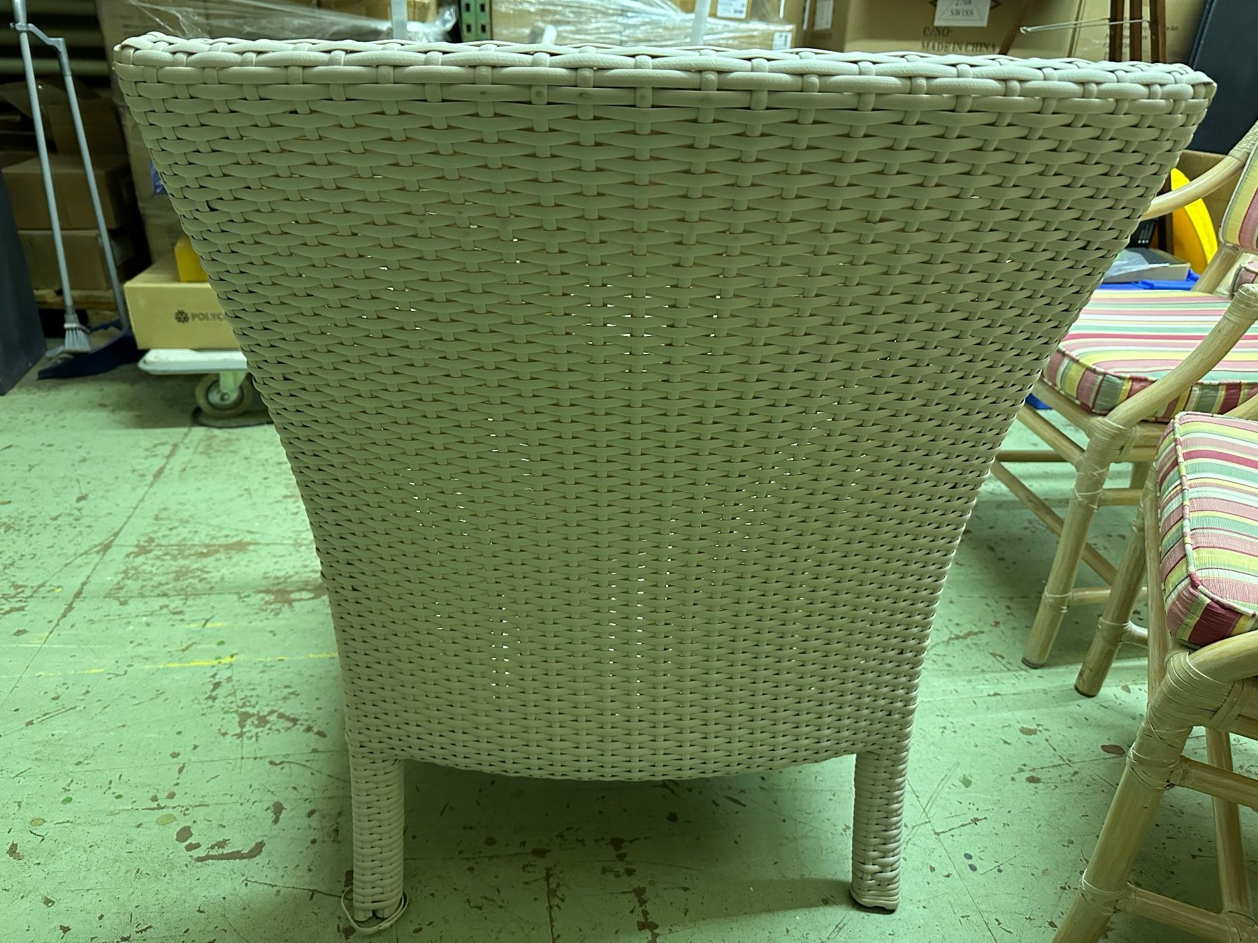 Sessel: 2 Stk. edle Rattanstühle in creme – Gebraucht aus Necker von liq24 6