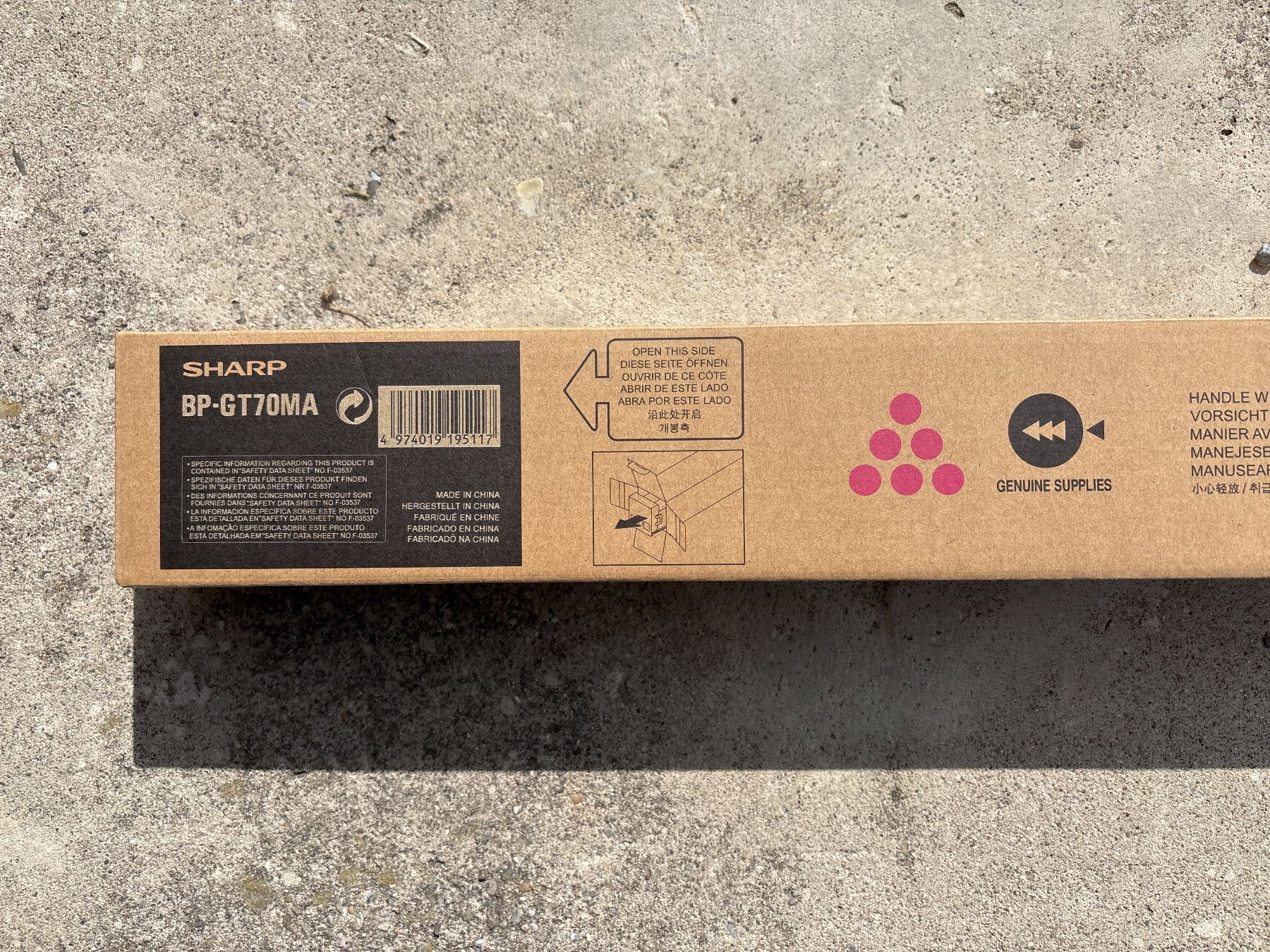 Sharp Druckerpatronen & Toner: SHARP Toner - Neu & OVP – Neu und originalverpackt aus Haslen AI von pritschi1