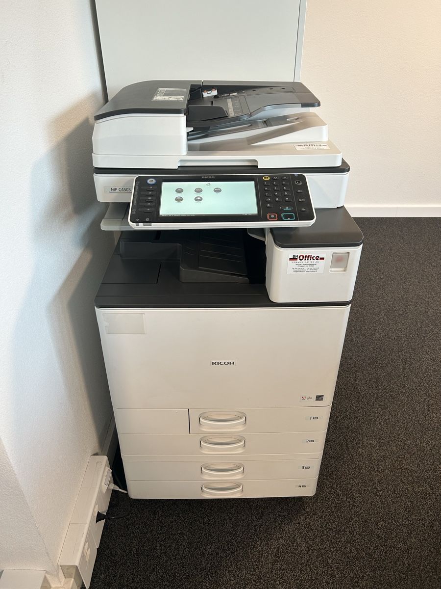 Ricoh Stampanti: Multifunktionsdrucker RICOH MP C4503SP – Usato da Worb venduto da elisale 4