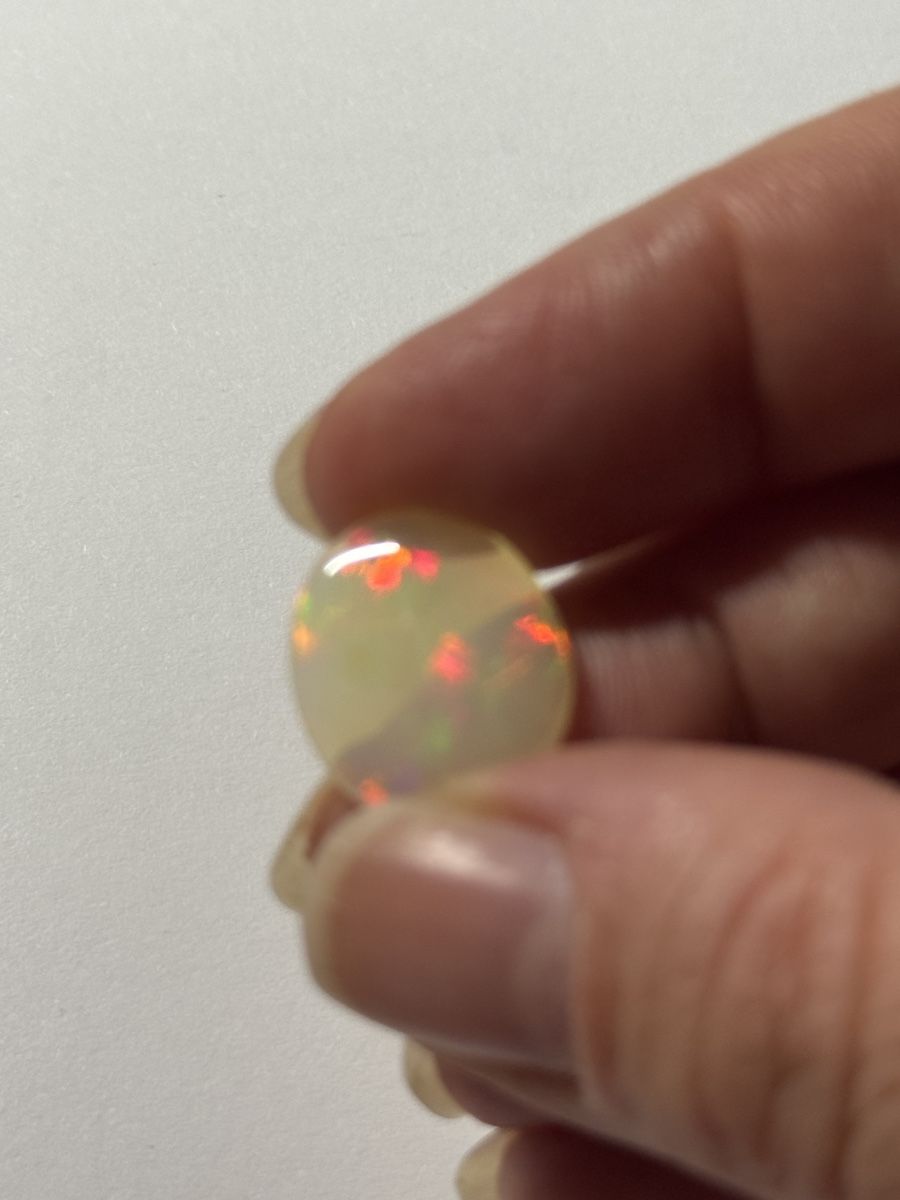 Edelsteine: Edelstein: Welo Opal rot-orange-gelb-grün – Neu und originalverpackt aus Muttenz von einfach-schoen 3