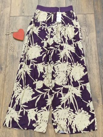 Leichte Marc O'Polo Hose violet beige Gr 34 neu mit Etikett