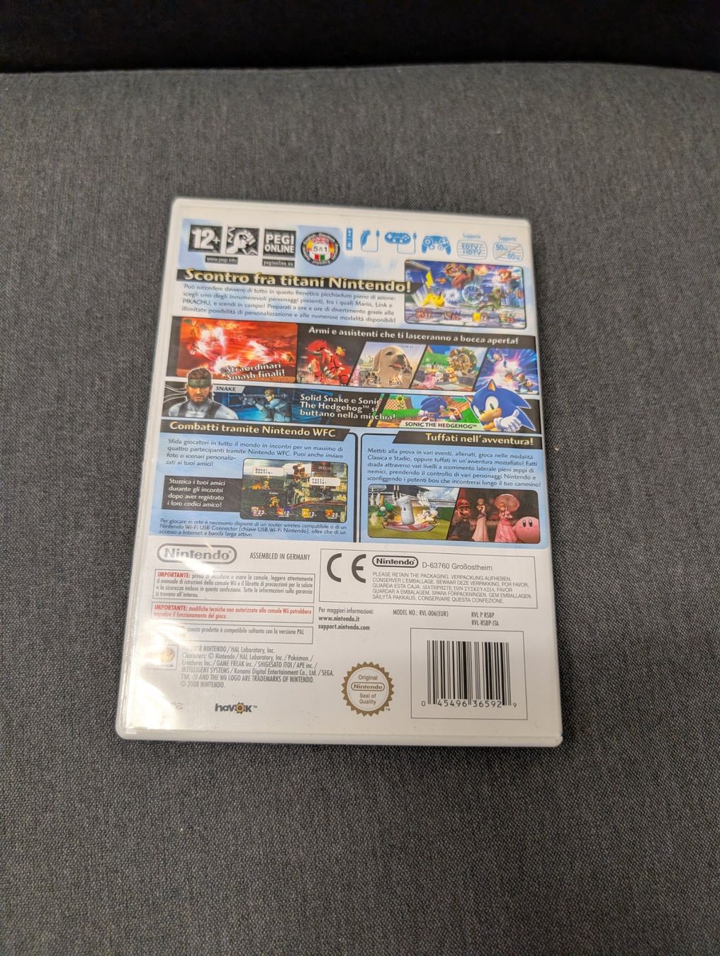 Giochi: Super smash bros brawl Nintendo Wii – Usato da Giubiasco venduto da Ticinerd 1