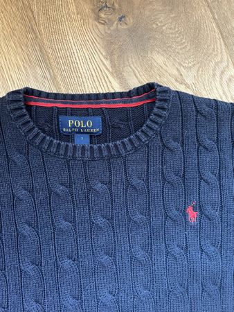 122cm pullover torsadé 7 ans Ralph Lauren