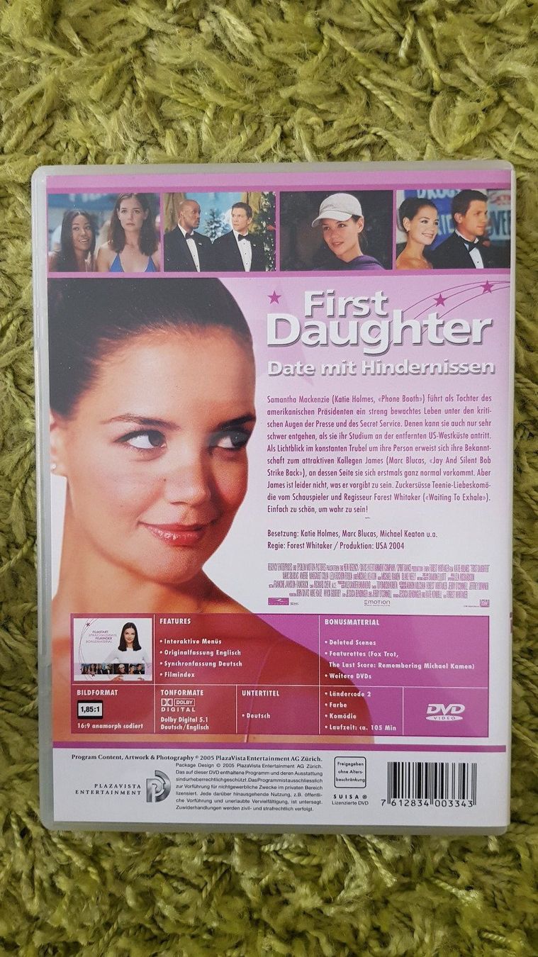 Tutti i DVDs: First Daughter - Date mit Hindernissen – Usato da Dornach venduto da Letizia1987 1