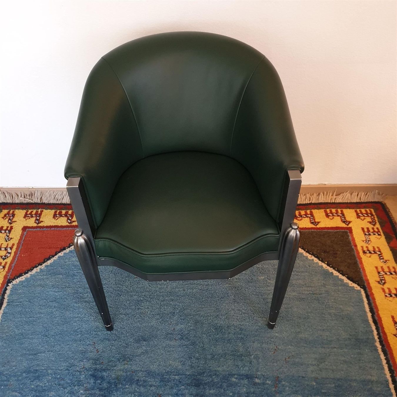Poltrone: Designer Ledersessel grün – Usato da Zürich venduto da masterIT