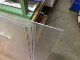 4Stk. Plexiglas Platten Zuschnitt Trennwand 1200x1400x3mm
