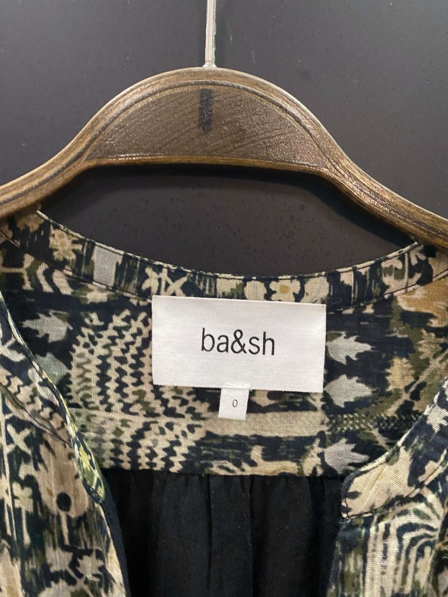 Ba&Sh Kleider: Bash Sommerkleid grün gemustert S neu – Neu (gemäss Beschreibung) aus Büron von Coerner 3