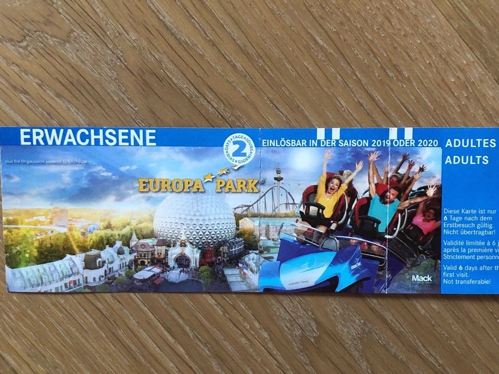 Europapark 2 Tageskarten Mit übernachtung 2025 Nerti Yoshiko