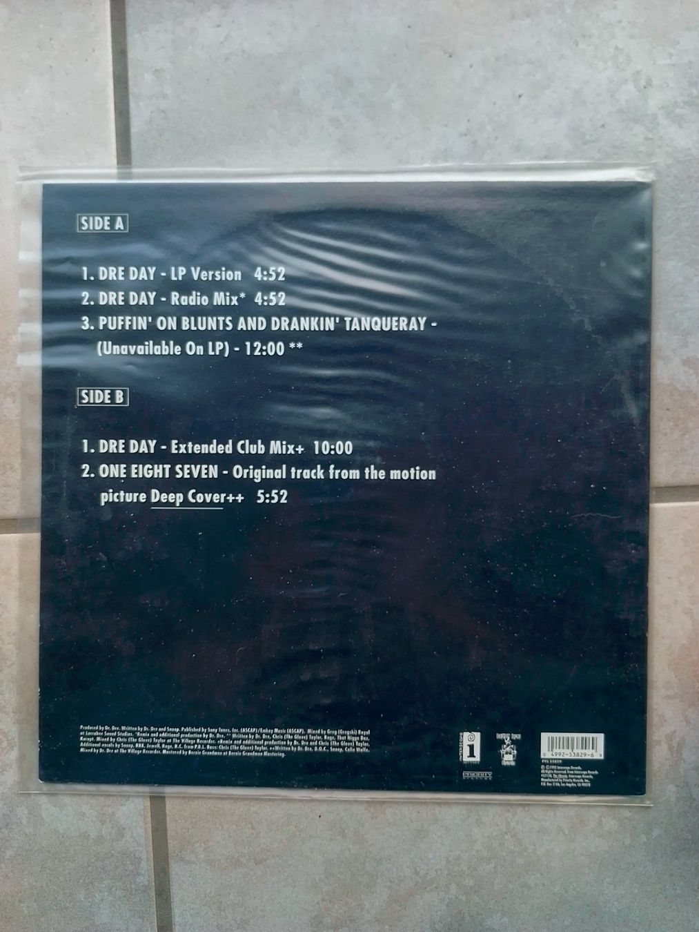 Dischi in vinile: Dr. Dre - DRE DAY – Usato da Nussbaumen AG venduto da francisnobs 1