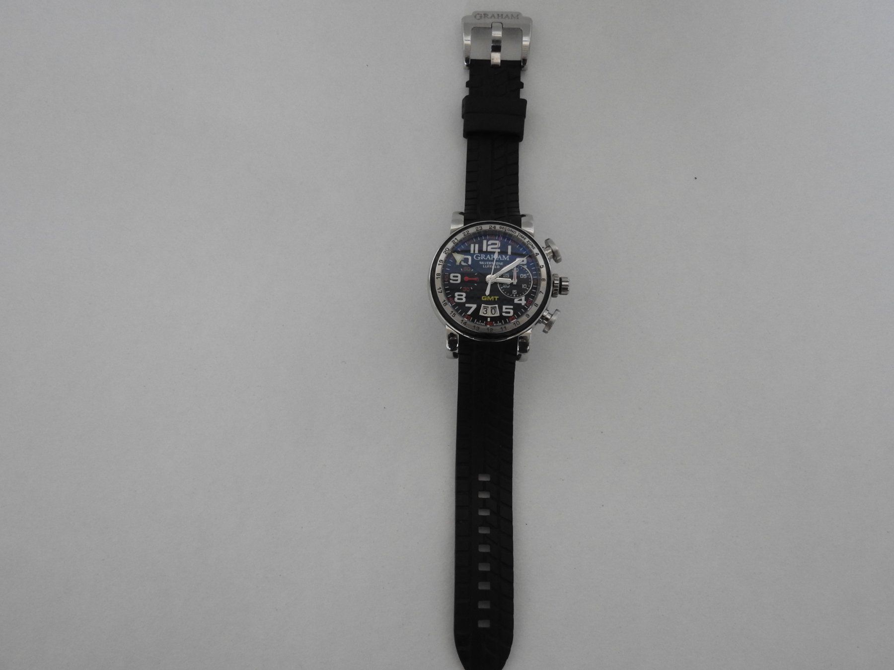 Graham Orologi: Graham Grand Silverstone Luffield GMT Limited Edition – Usato da Schaan venduto da Auring61 3