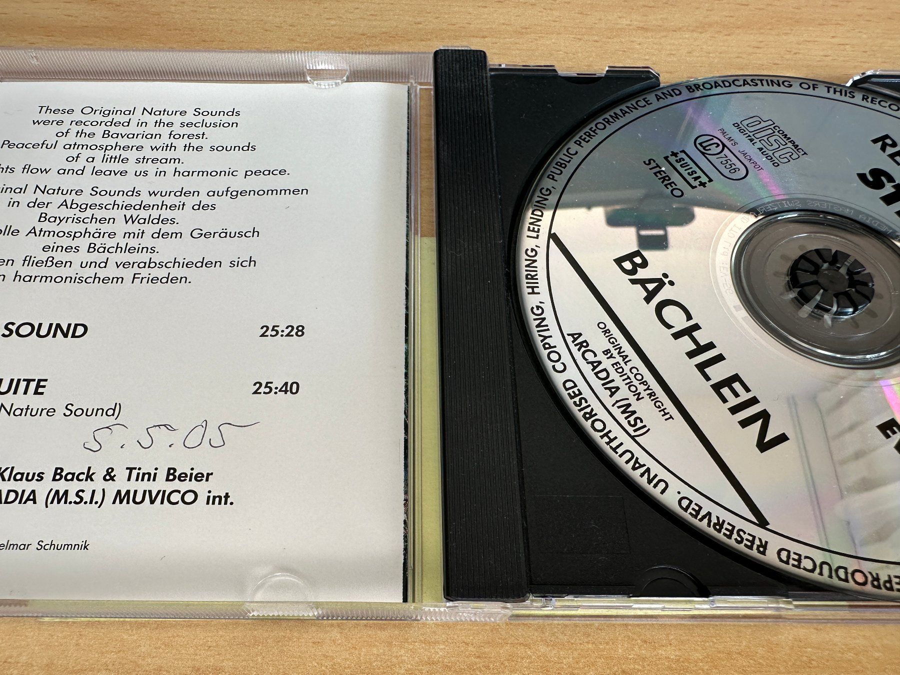 CD: Klaus Back & Tini Beier – Stream – Usato da Rikon im Tösstal venduto da Alpenmutz 2