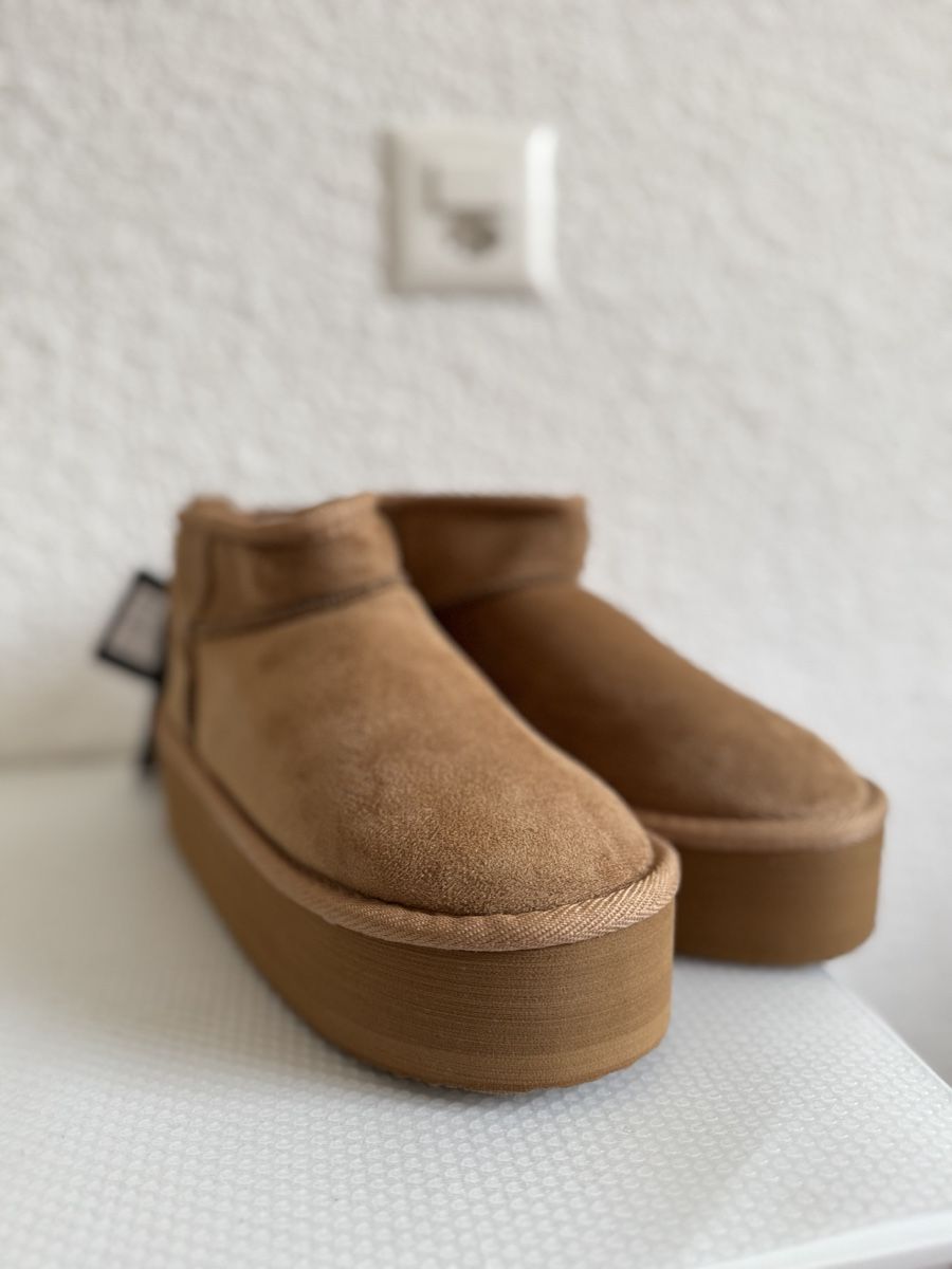 Herrenschuhe: Like Platform Mini Boots Chestnut Brown - Size EU38 – Neu und originalverpackt aus Sion von sof_97f5