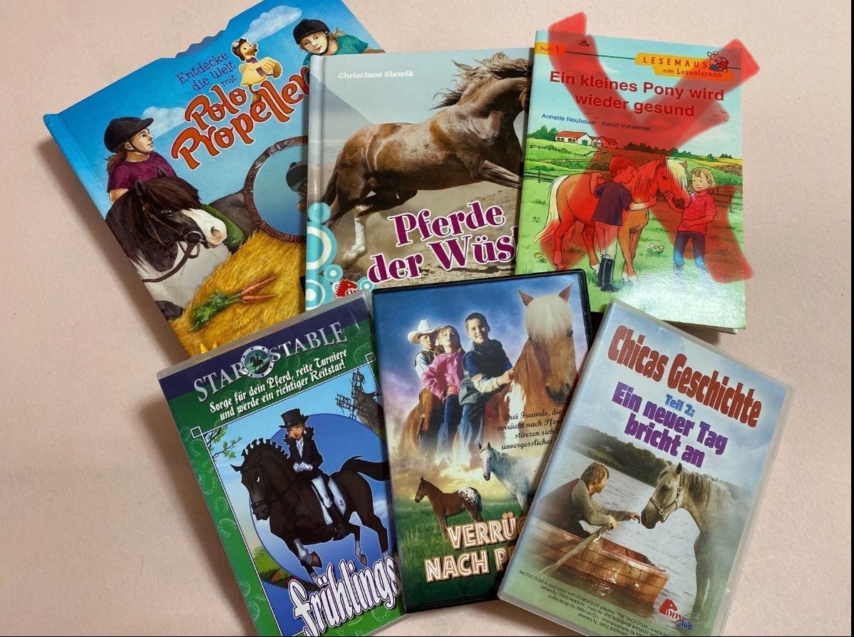 Bücher: Bücher/DVD Set Für Pferdefans – Gebraucht aus Krauchthal von Kiddy32