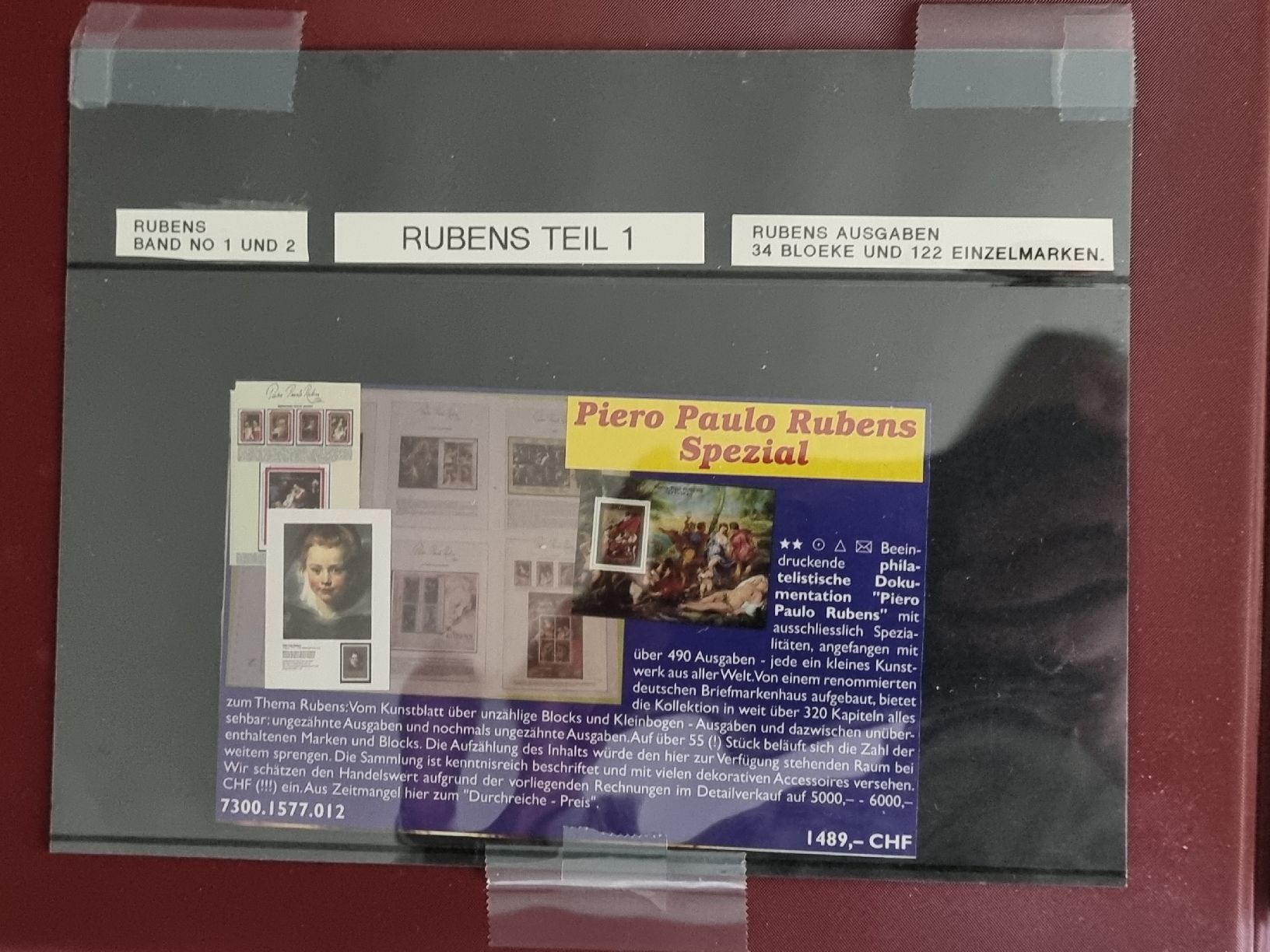 Album: Rubens Briefmarken Sammlung Band 1 & 2,  – Usato da Winikon venduto da raynick 3