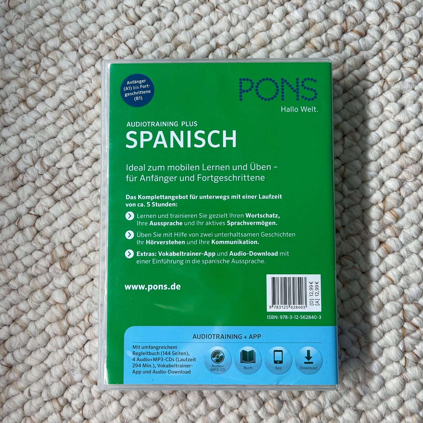 CD: PONS Audiotraining Plus Spanisch A1-B1, neuwertig! – Nuovo (secondo la descrizione) da Rüti ZH venduto da Silvan_Pawli 1