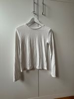 Langarmshirt weiss Grösse M