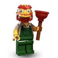 Lego Simpsons Minifigures Serie 2 Hausmeister Willie