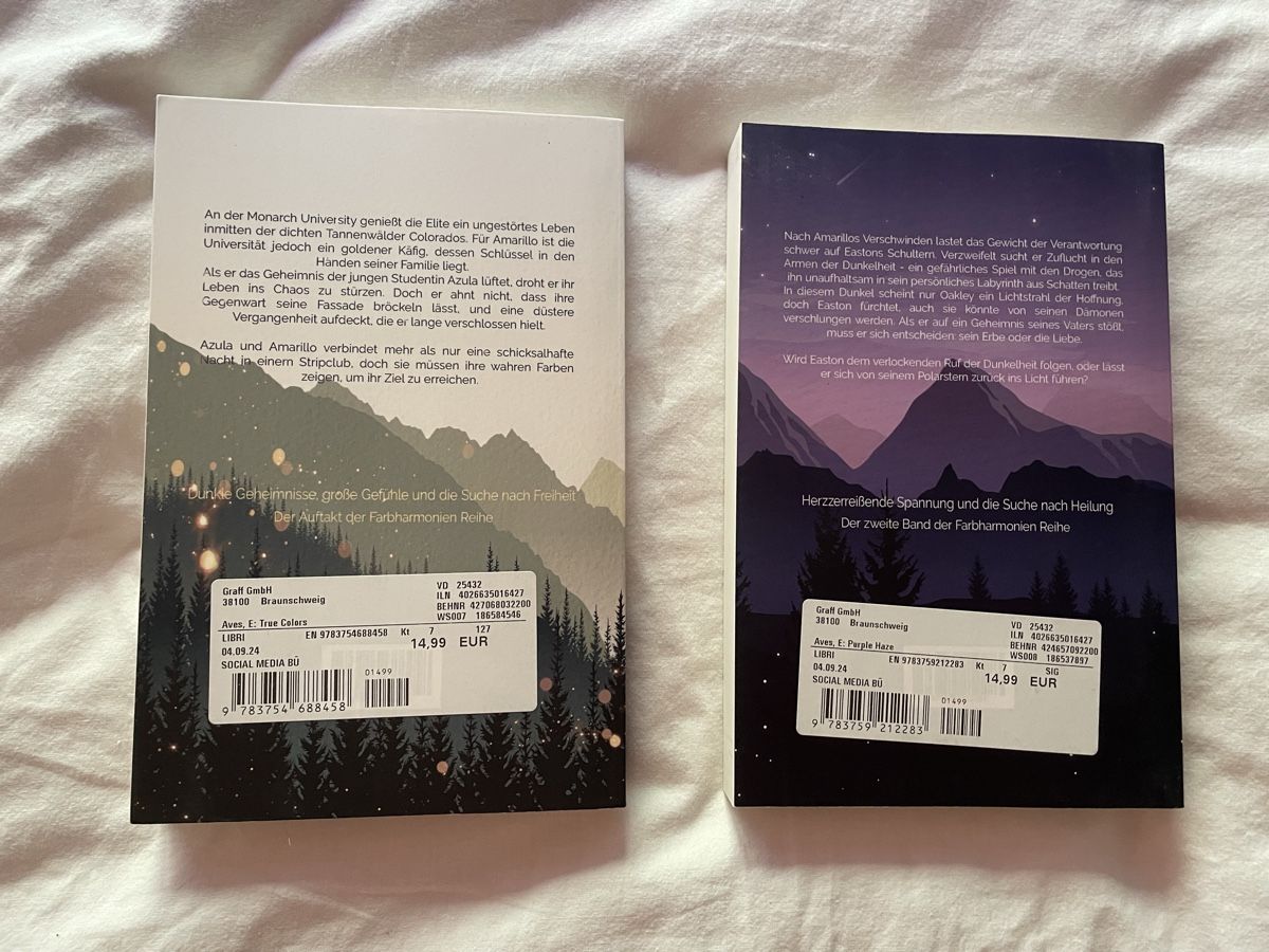 Bücher: Farbharmonien Dilogie signiert - Emily Aves – Neu (gemäss Beschreibung) aus Adetswil von Mschnuffi 3