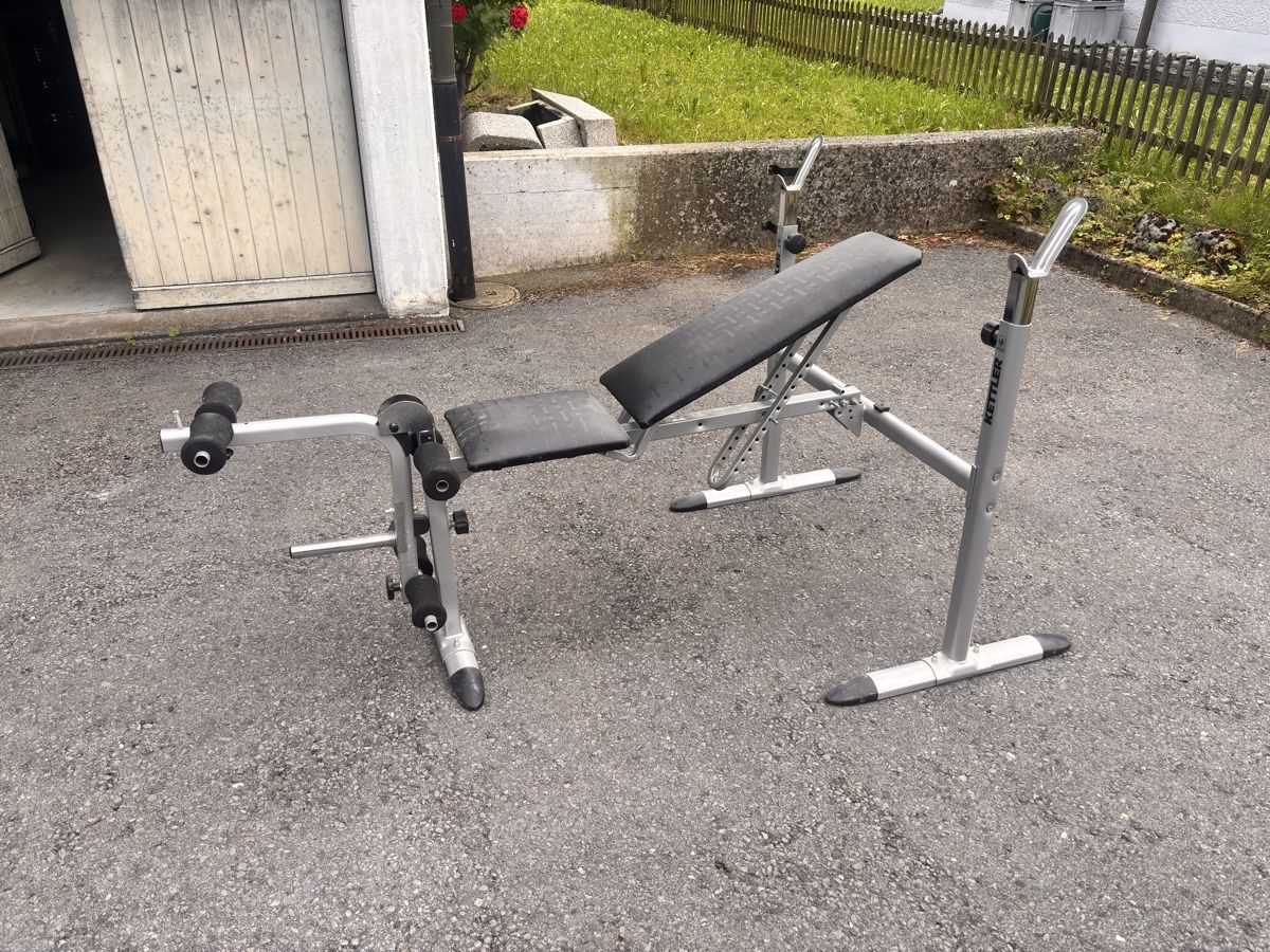 Kettler Hometrainer: Hantelbank – Usato da Mollis venduto da mabu1993 2