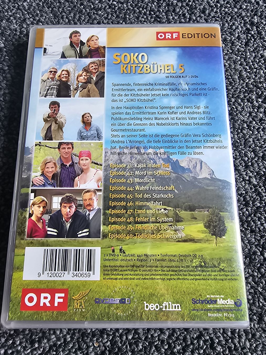 Tous les DVDs: Soko Kitzbühel 5 Neuverpackt – Neuf avec emballage d'origine à Ruswil par jan_bxl5 1