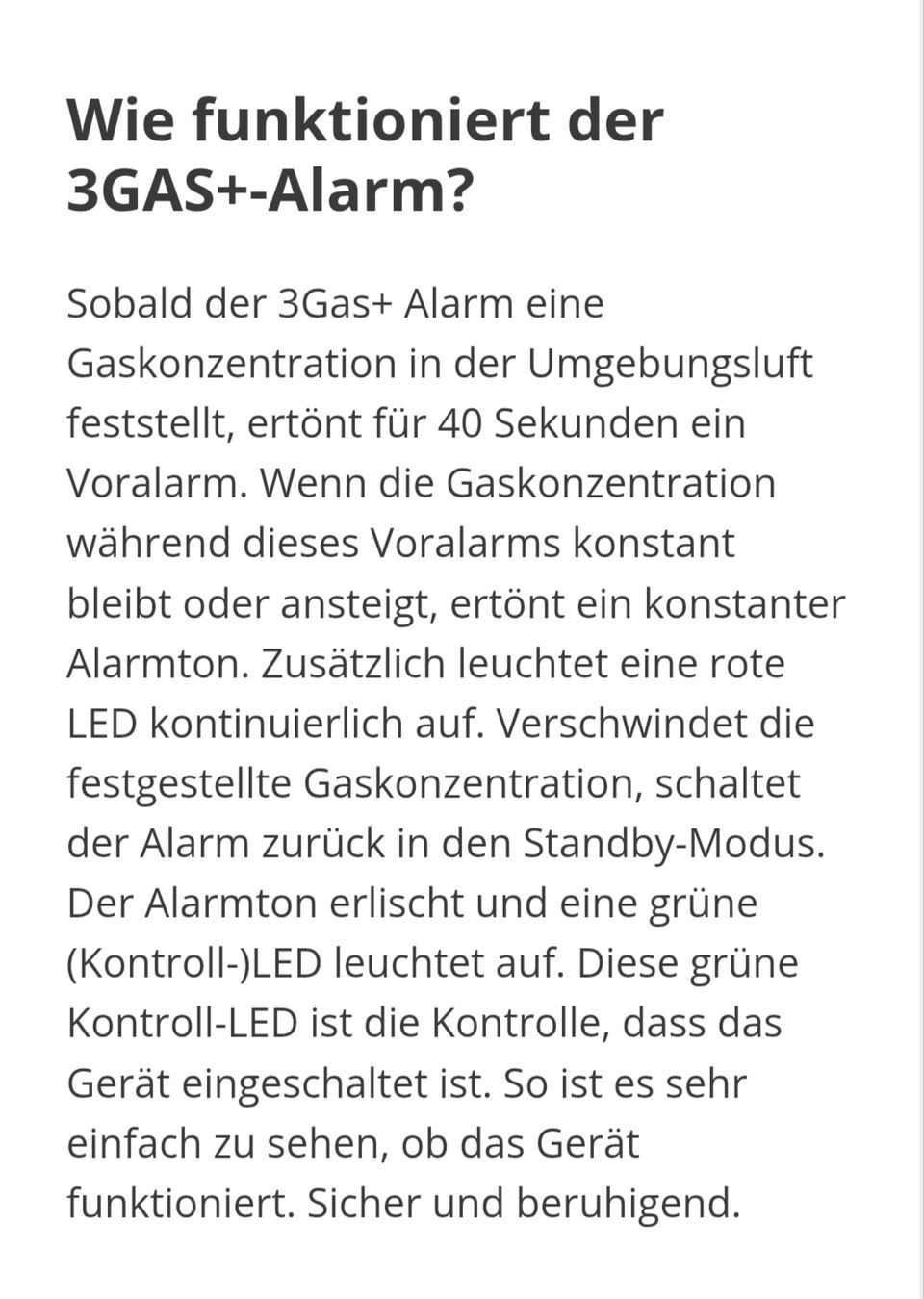 Sistemi d'allarme: Gasmelder 3 Gas – Nuovo e nell'imballaggio originale da Kaltbrunn venduto da saminipa 2