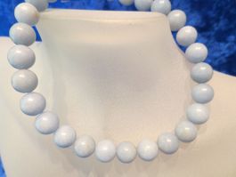 Angelit Edelstein Armband