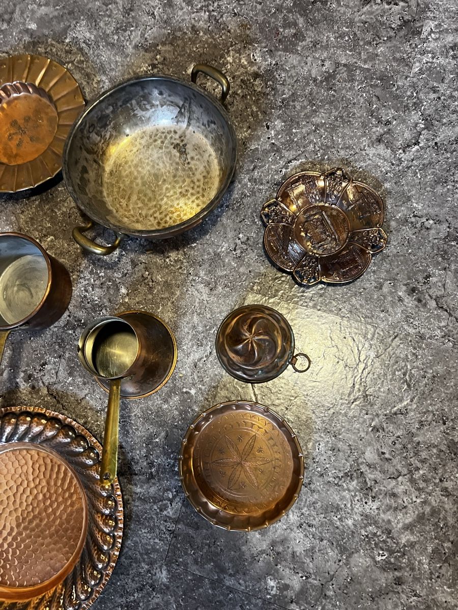 Toutes les décorations: Vintage Kupfer-Konvolut – D'occasion à Schönengrund par Oldbutgold93 1