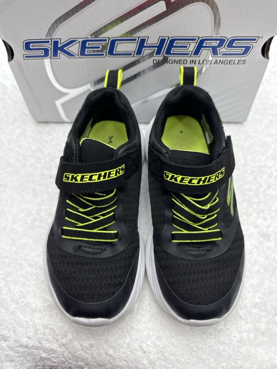 Skechers Herrenschuhe: Baskets Skechers noires et vertes taille 30  – Gebraucht aus Chenens von anasantos90 2