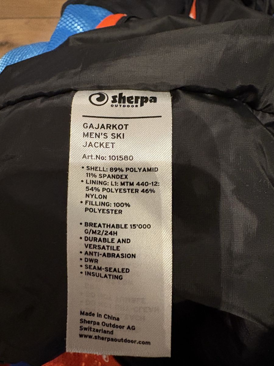 Sherpa Giacche: Ski Jake von Sherpa Outdoor – Nuovo (secondo la descrizione) da Samstagern venduto da Dufman 6