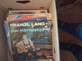 Verschiedene  Schallplatten auch verschiedene grösse