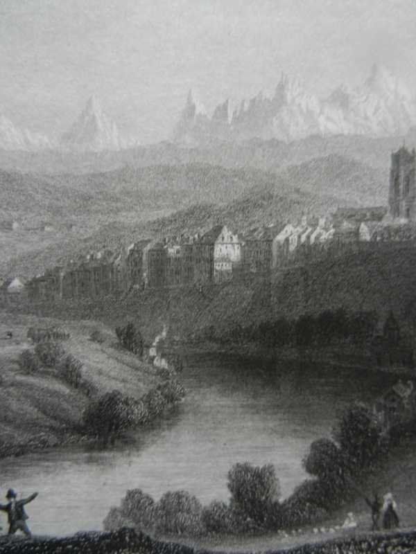 Stiche: Bern Stahlstich von Bartlett – Gebraucht aus Risch von Rischli15 5
