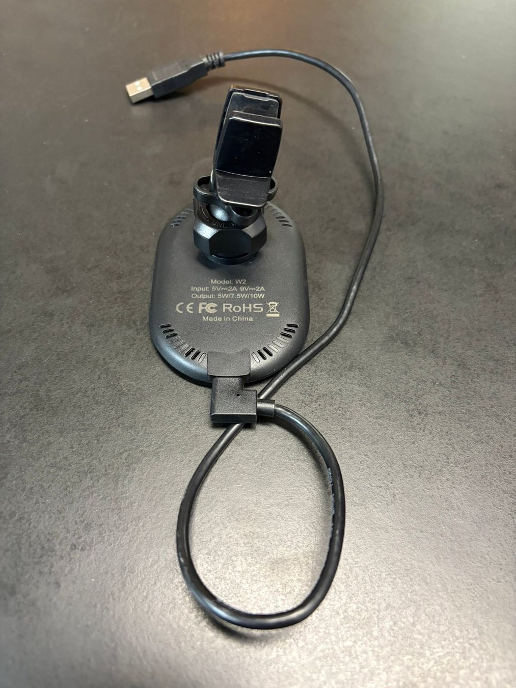 Caricabatterie: Wireless Charger Auto neekin w2 mit USB Kabel – Usato da Beringen venduto da ebli37 1