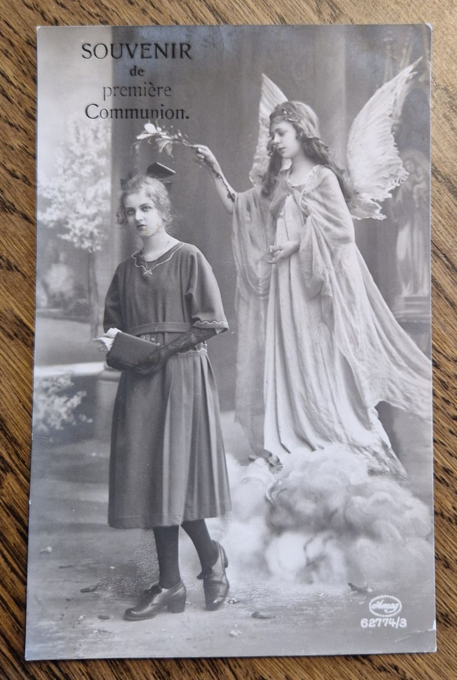 Cartoline postali: Souvenir de premier Communion 1924 – Usato da Ebikon venduto da Donar50