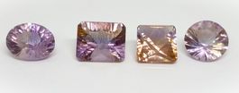 4 x Amétrines 50.52 ct (lot N° 7) - Valeur 1'350.- Fr