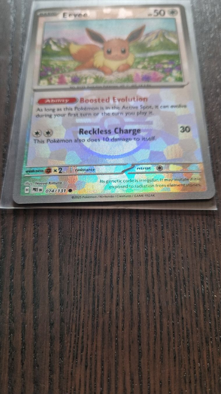 Pokémon Carte collezionabili: Pokémon Eevee Prismatic Evolutions MasterBall Englisch 074 – Usato da Bern venduto da NeoSatoshi 2