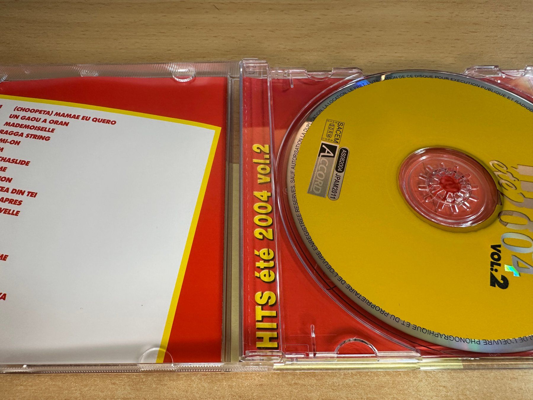 CDs: E5 Various - Compilation CD Hits été 2004 Vol.2 – Gebraucht aus Rikon im Tösstal von Alpenmutz 2